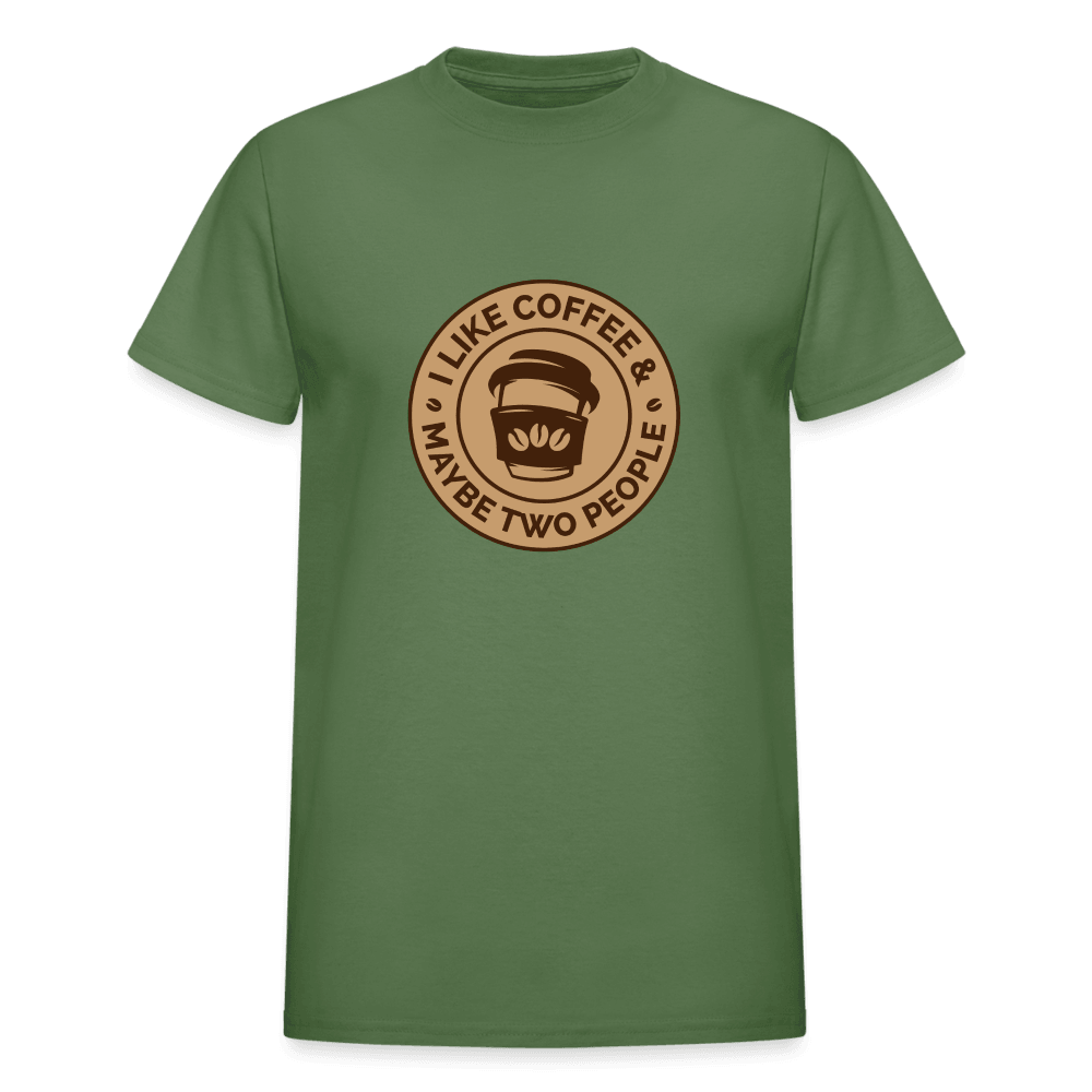 Gildan Ultra Cotton Adult T-Shirt - military green