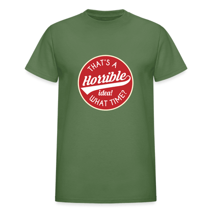 Gildan Ultra Cotton Adult T-Shirt - military green