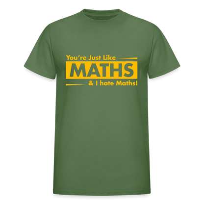 Gildan Ultra Cotton Adult T-Shirt - military green