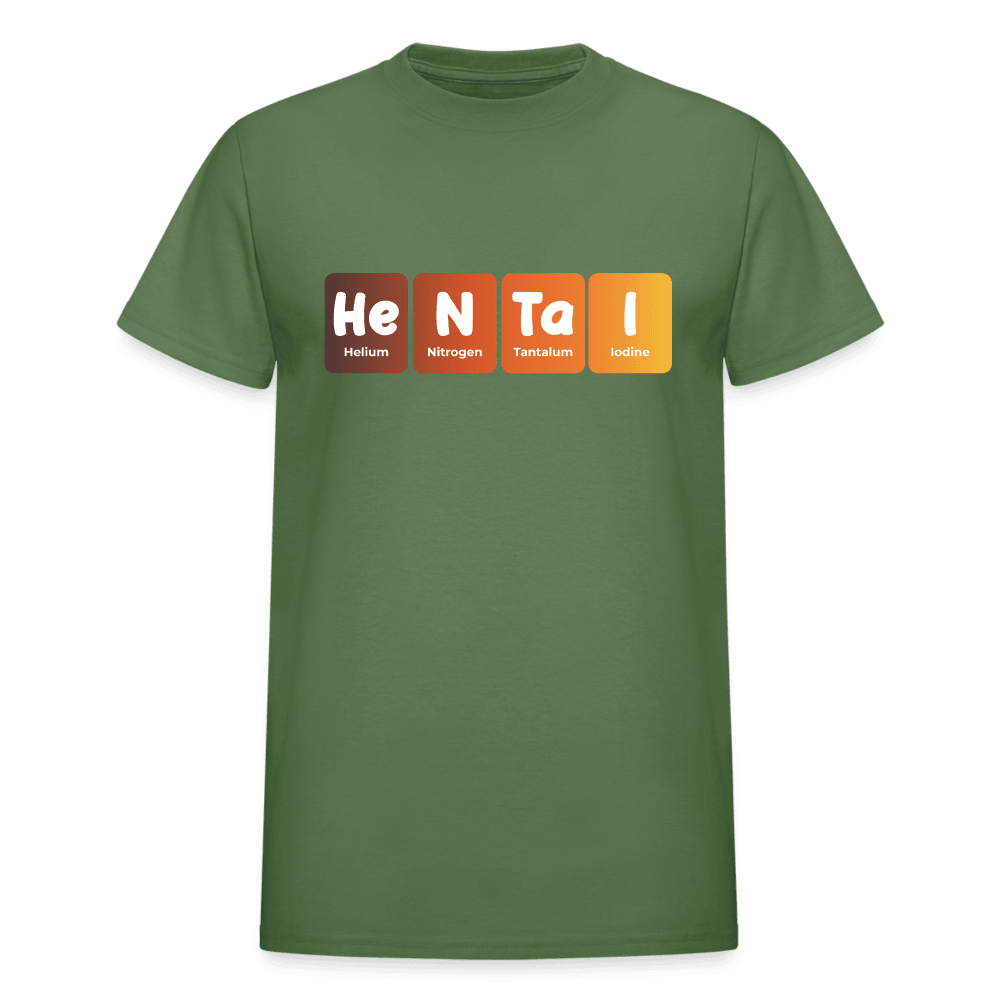 Gildan Ultra Cotton Adult T-Shirt - military green