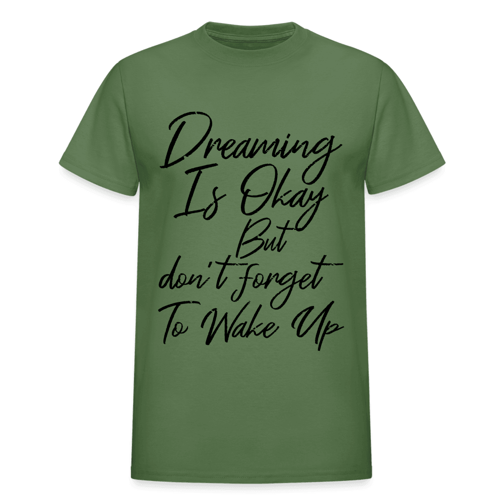 Gildan Ultra Cotton Adult T-Shirt - military green