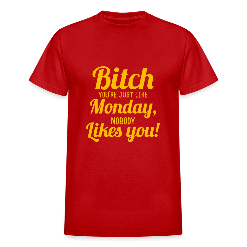 Gildan Ultra Cotton Adult T-Shirt - red