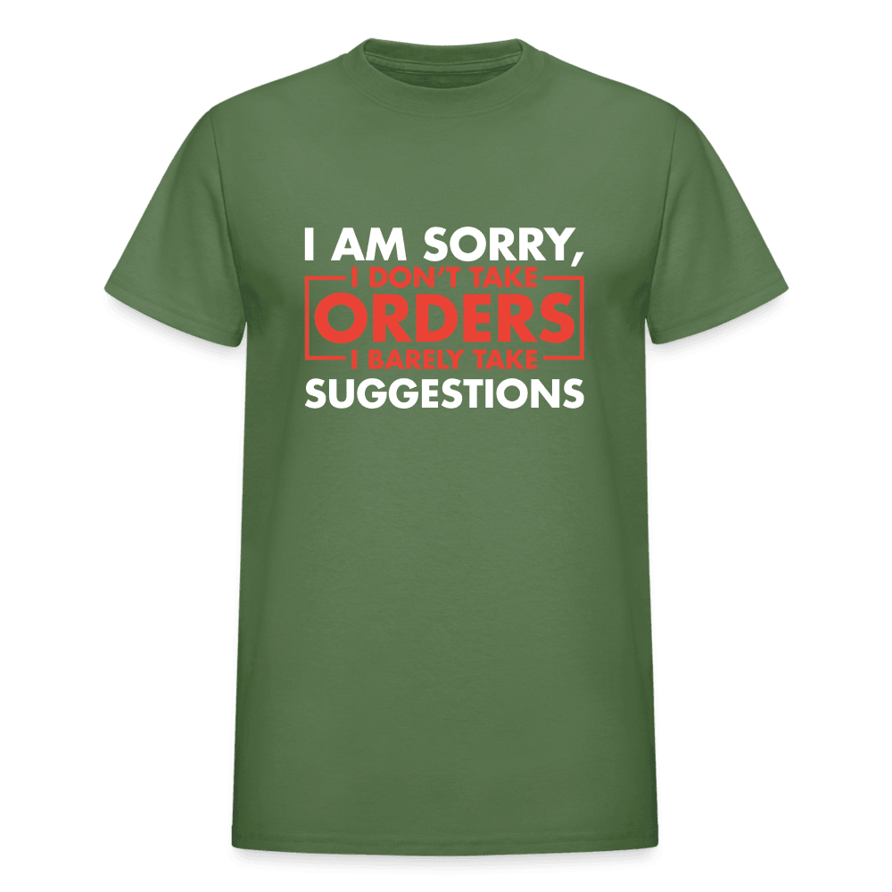 Gildan Ultra Cotton Adult T-Shirt - military green