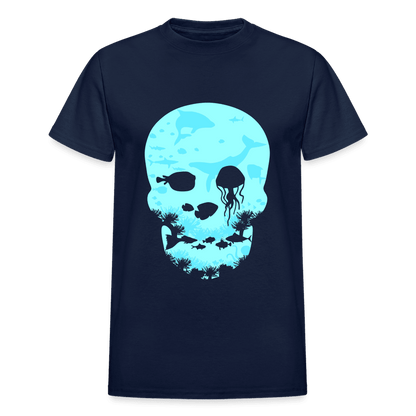 Gildan Ultra Cotton Adult T-Shirt - navy