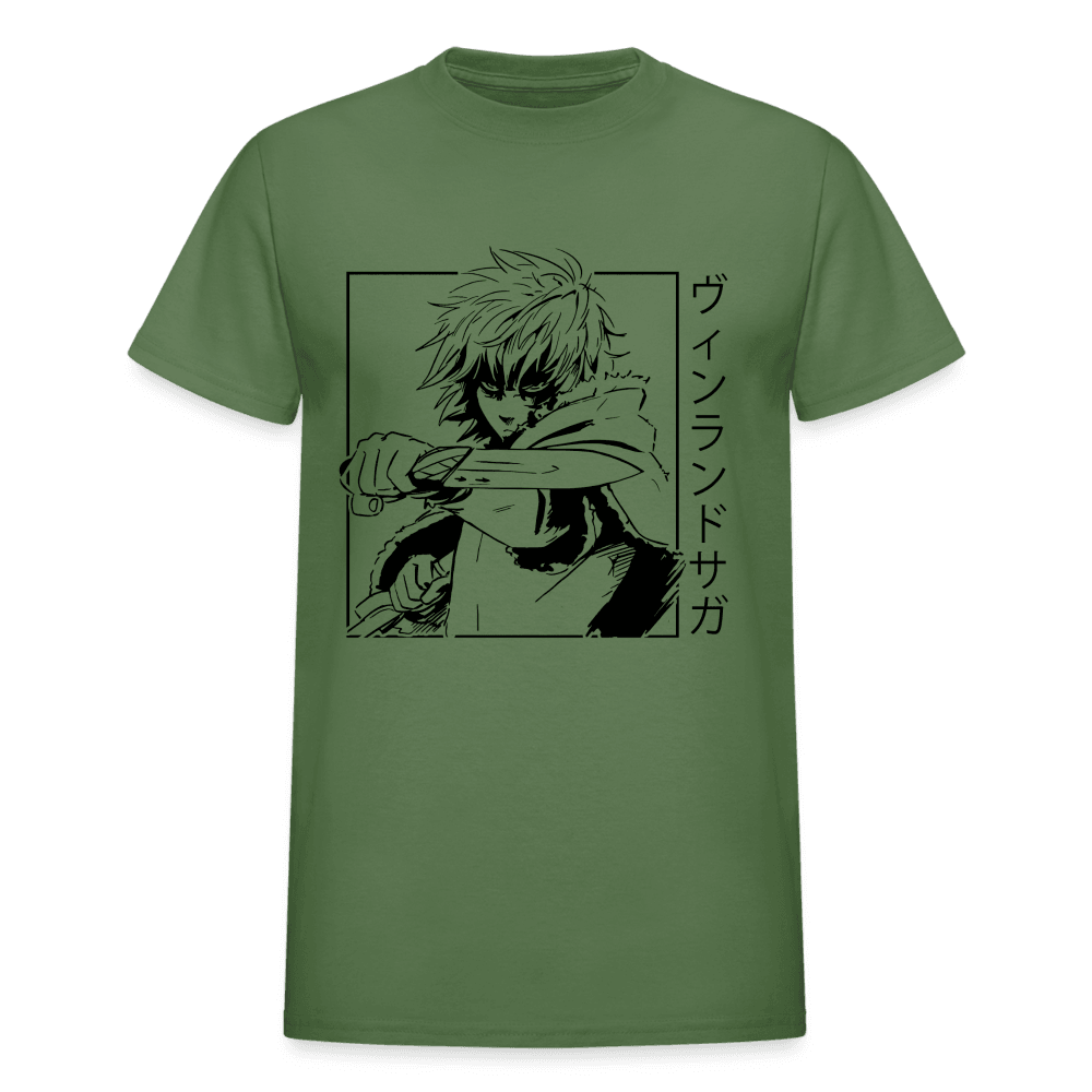 Gildan Ultra Cotton Adult T-Shirt - military green