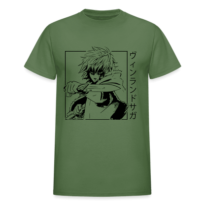 Gildan Ultra Cotton Adult T-Shirt - military green