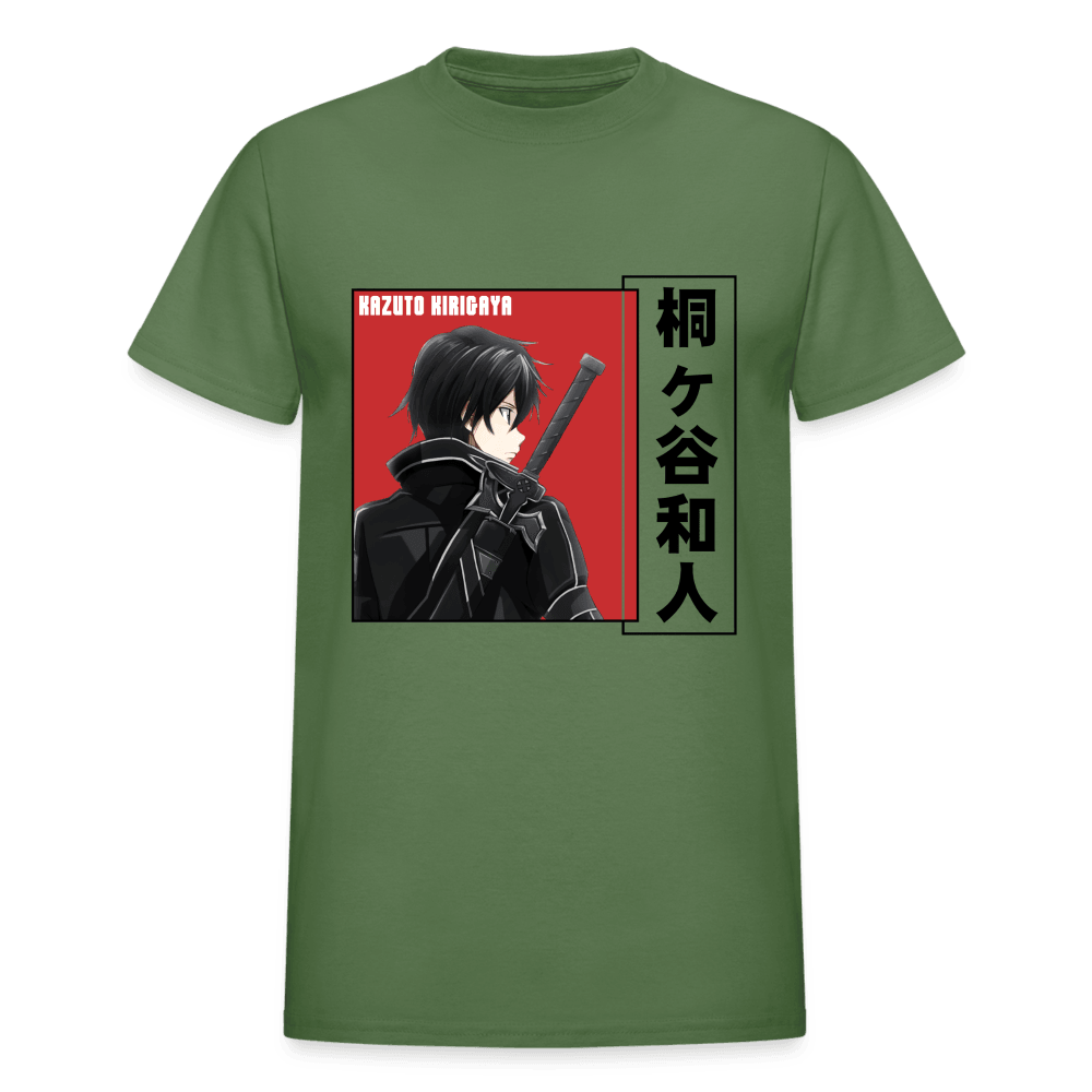 Gildan Ultra Cotton Adult T-Shirt - military green