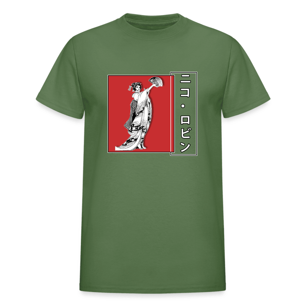 Gildan Ultra Cotton Adult T-Shirt - military green