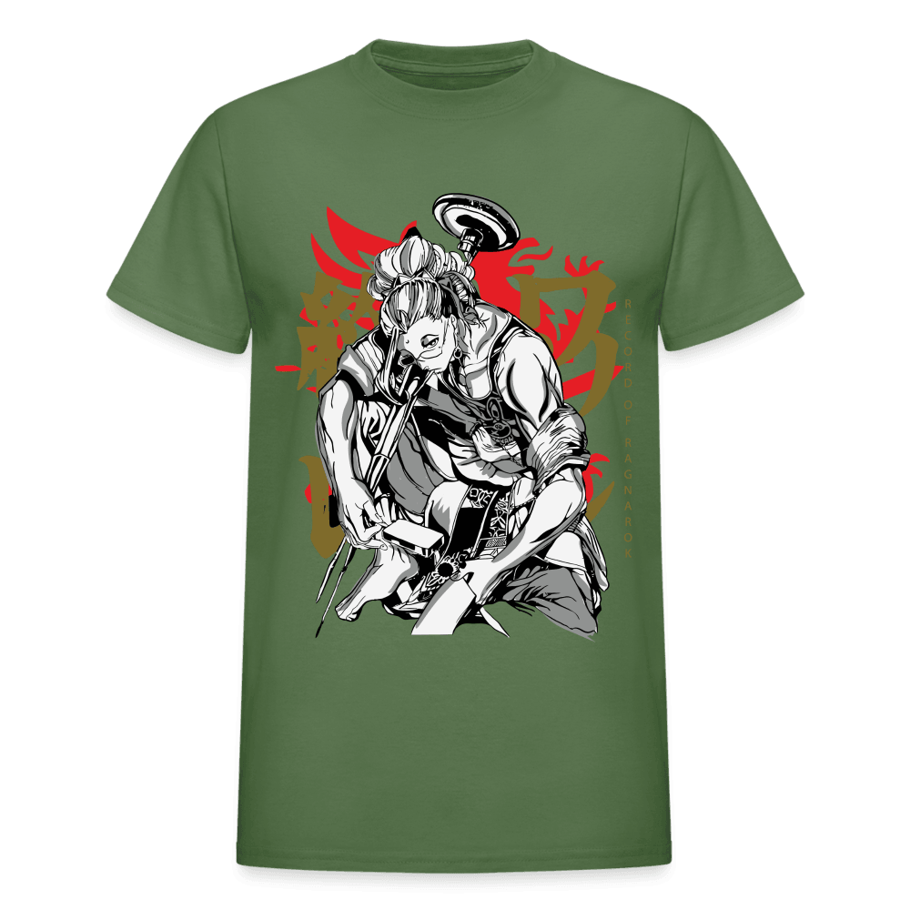 Gildan Ultra Cotton Adult T-Shirt - military green