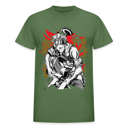 Gildan Ultra Cotton Adult T-Shirt - military green